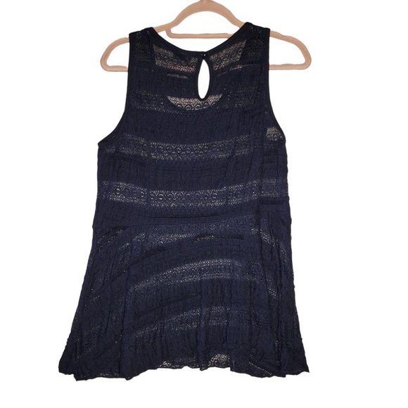 Torrid Black Lace Stretch Sleeveless Blouse Women Size Large - Picture 2 of 8